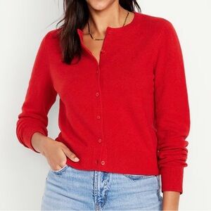 Old Navy Bright Red Women's Cardigan